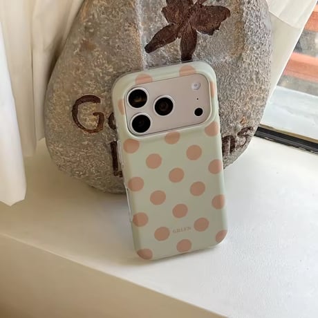 S75445 カラードットiPhoneケース