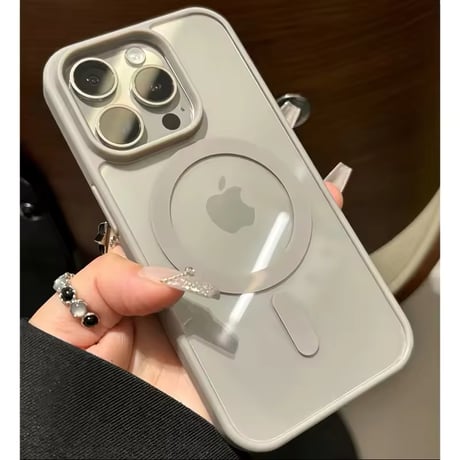 L62102 MagSafe対応 シンプルフレーム iPhoneケース