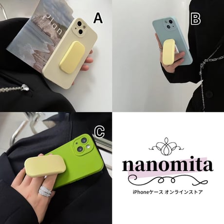 K22761 ころんとシンプルスマホグリップ