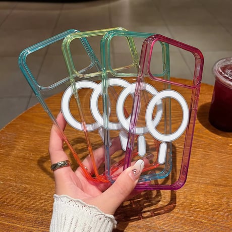 天然シェル♡キラキラ ワイヤレス充電 イエロー オリジナルiPhoneケース iPhone SE/5s/5用ZERO SHOCKケース（イエロー） - PS-A12ZEROYL