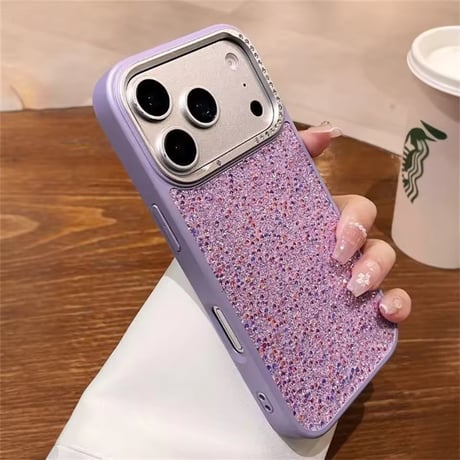 S75658 ジュエルグリッター iPhoneケース