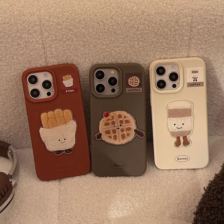 S74378 カフェスイーツフレンズiPhoneケース