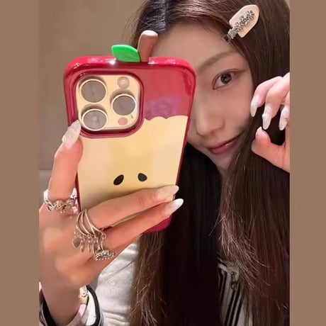 S74964 かじりかけアップル iPhoneケース