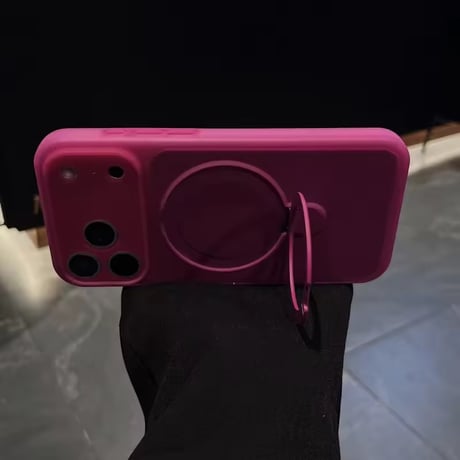 K23113 MagSafeリングスタンドiPhoneケース