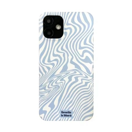 S74725 「favorite blue collection」ブルー柄iPhoneケース