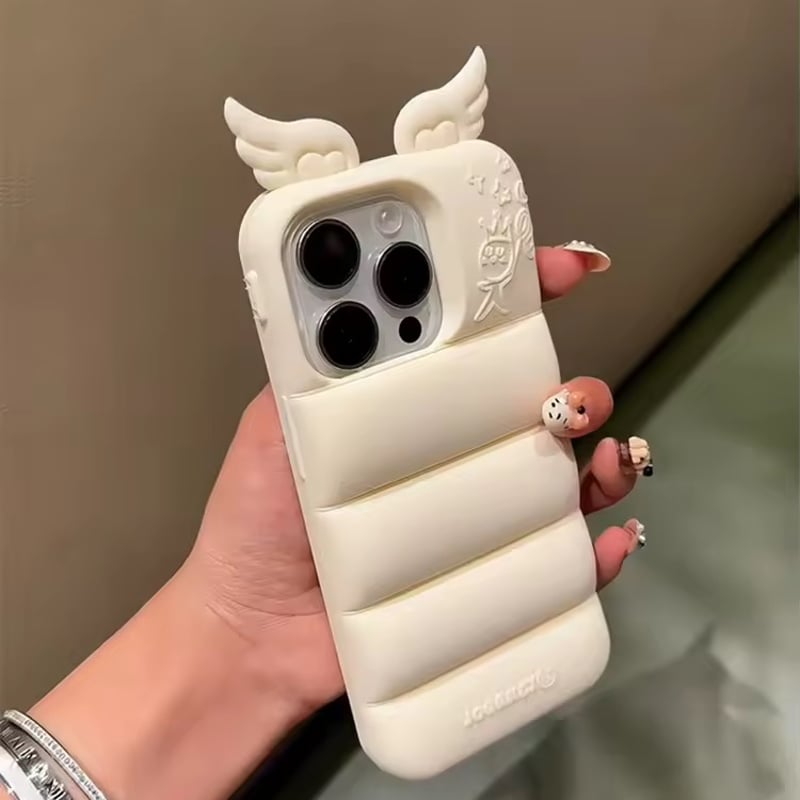 S74699 Angel Wing Puffy iPhoneCase | nanomita