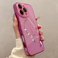 S74717 シャイニーフレーム MagSafe対応 iPhoneケース