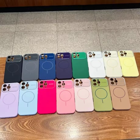 S75534 カラフルMagSafe対応iPhoneケース