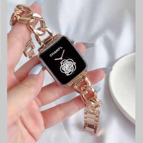 N00008 チェーンリンク メタル Apple Watchバンド