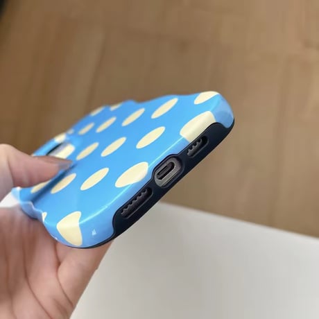 S74920 カラフルドット ポップ iPhoneケース