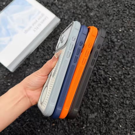 K23152 タフグリッド リングスタンドiPhoneケース