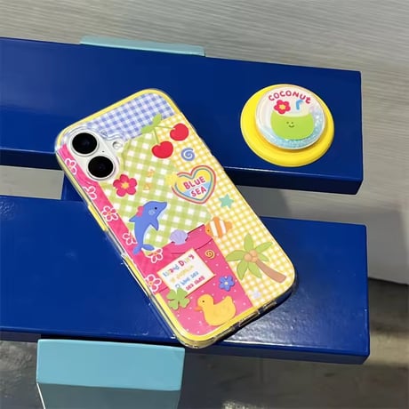 K22843 ココナッツサマーパーティー iPhoneケース