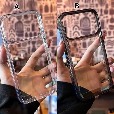 L62343 クリアハードアクリル iPhoneケース