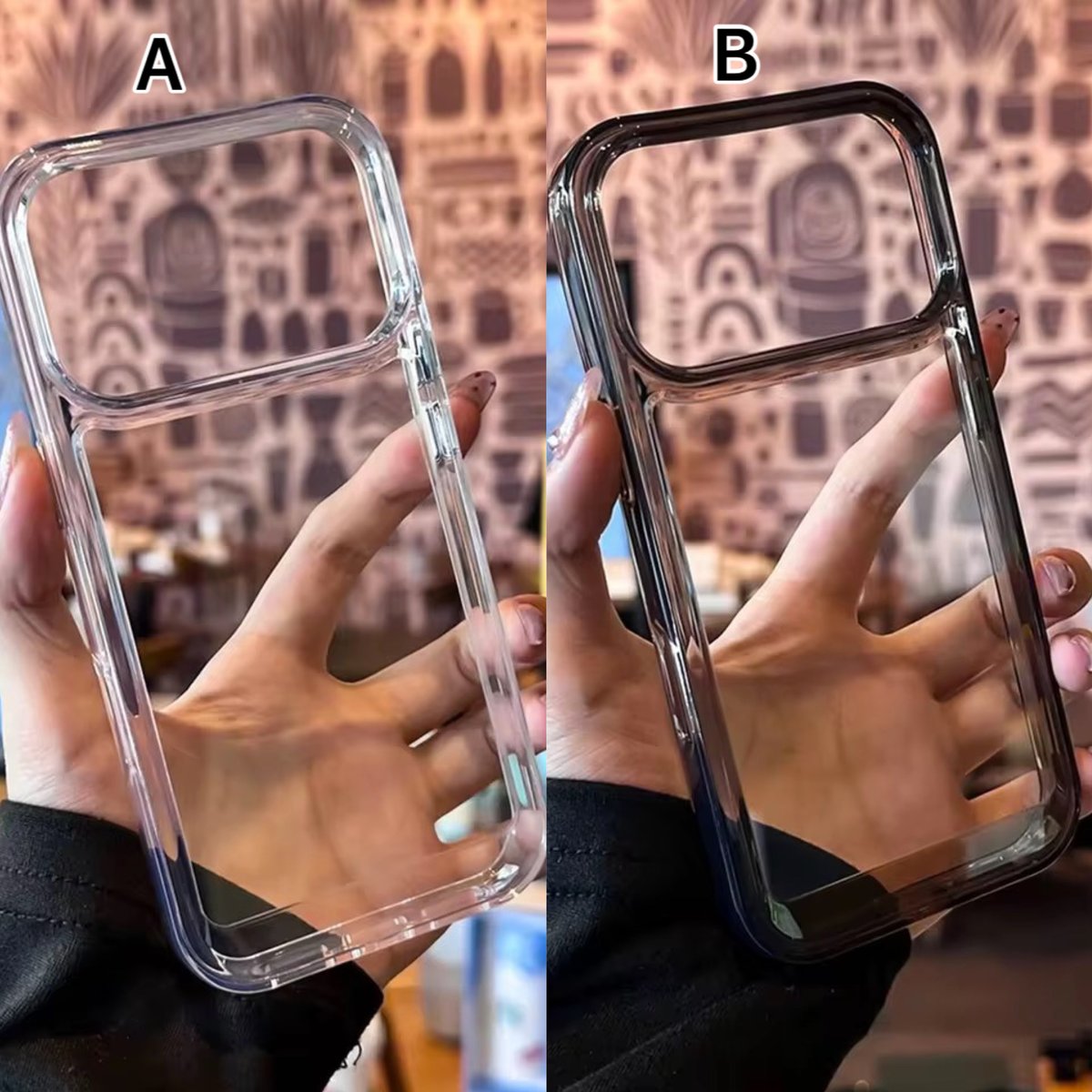 L62343 クリアハードアクリル iPhoneケース | nanomita