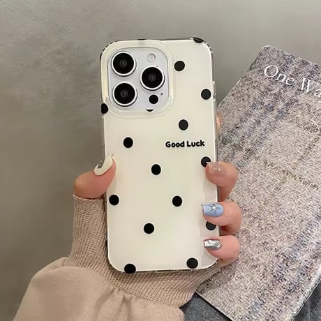 S74789 モノトーンパターンiPhoneケース