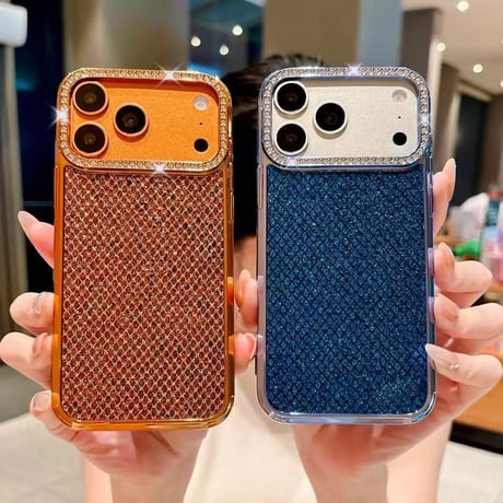 S75542 ラグジュアリーグリッターiPhoneケース
