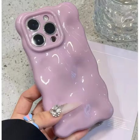 S74972 ぷっくりグロッシー iPhoneケース