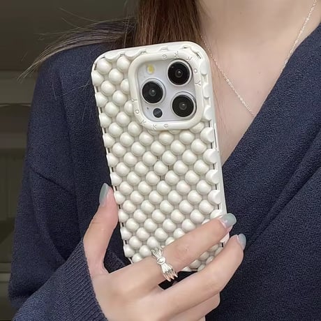 S74780 ぷっくりマカロン立体iPhoneケース