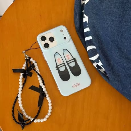S75501 バレエシューズデザインiPhoneケース