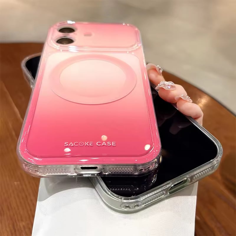 K23181 オーロラグラデMagSafe対応iPhoneケース | nanomita