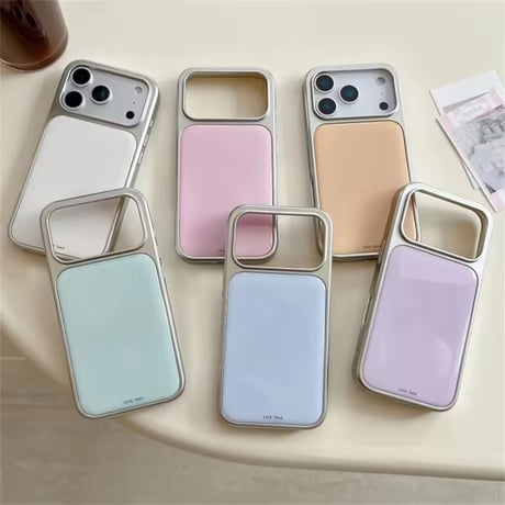 S75279 パステルカラーパネルiPhoneケース
