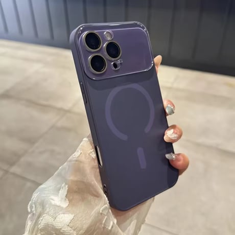 S74593 ツートンカラー MagSafe対応 iPhoneケース