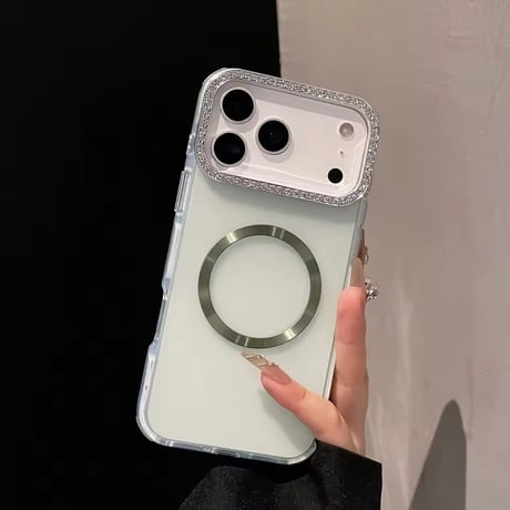 S75096 キラリングMagSafeクリア iPhoneケース