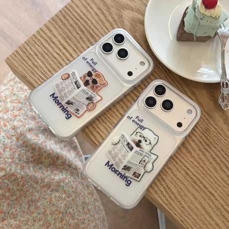 S75683 モーニングニュース アニマル iPhoneケース