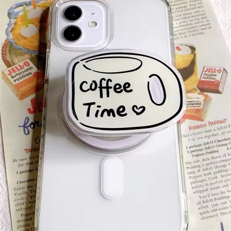 P0337 コーヒータイムのMagSafeグリップスタンド