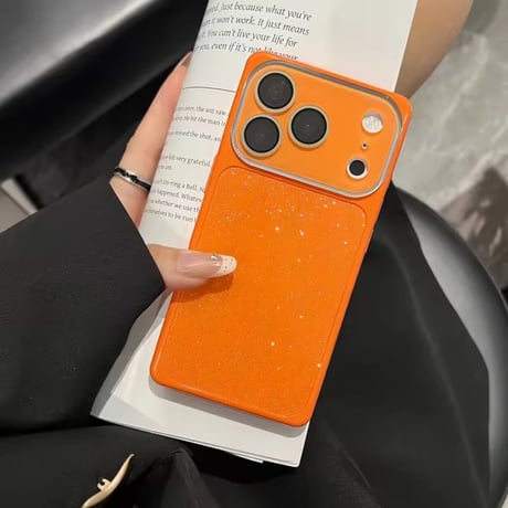 S75571 パステルラメプレート iPhoneケース
