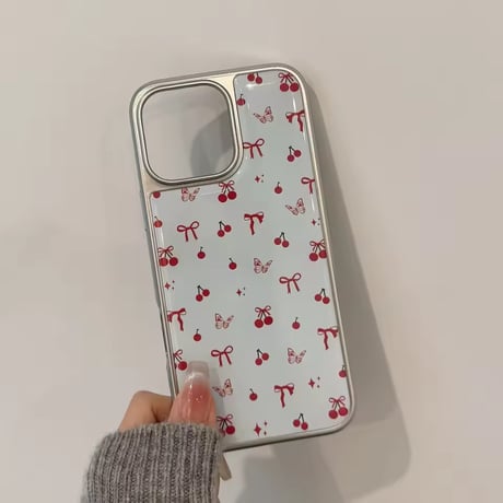 【即納商品】K3040 チェリースウィート iPhoneケース