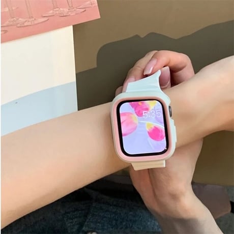 N00035 スイートガード Apple Watchカバー＆ベルトセット