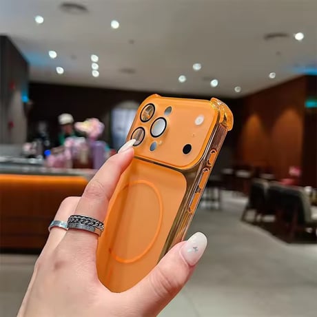 S75629 カラーフレームソフトガード iPhoneケース