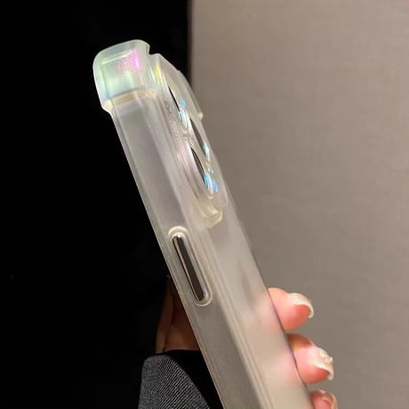 L62030 オーロラグロウクリアiPhoneケース