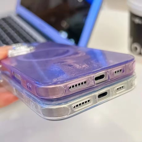 S74747 ホログラムパール マグネット対応 iPhoneケース