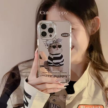 S74359 クールキャット iPhoneケース