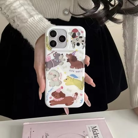S75404 パーティードッグ iPhoneケース
