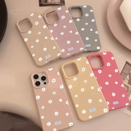 S75057 デイジーフラワーiPhoneケース