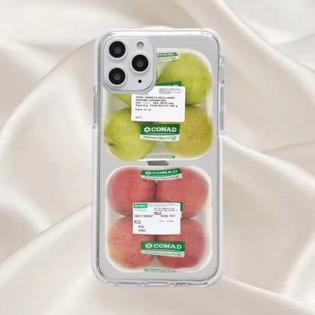 S74365 ポップデザイン クリア iPhoneケース