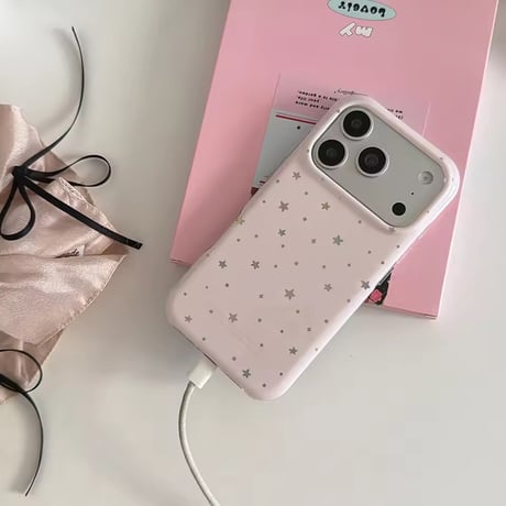 S75553 きらめきスターガーリーiPhoneケース
