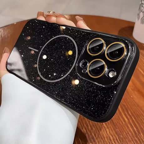 S74893 きらめきラメカラー iPhoneケース