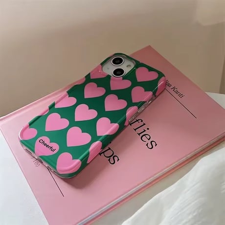 S74723 CheerfulハートiPhoneケース