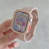 N00154 カラフルシリコン Apple Watchケースバンド