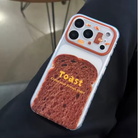 S75682 こんがりトースト iPhoneケース
