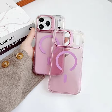 K23082 カラーフレームMagSafe対応iPhoneケース