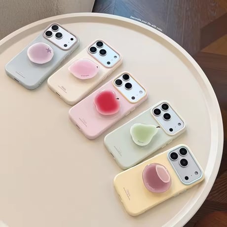 K23144 ぷるるんフルーツグリップiPhoneケース