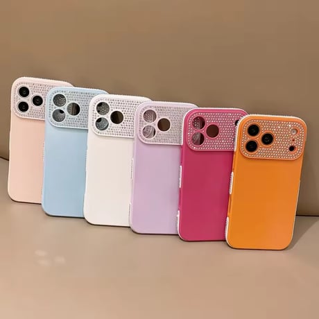 S75512 ジュエルカメラフレームiPhoneケース