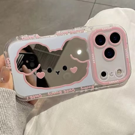 K22957 Boom Bunny ミラー iPhoneケース