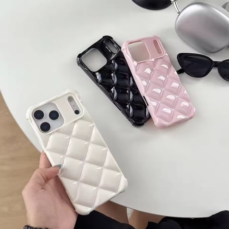S75090 キルティングタイル iPhoneケース