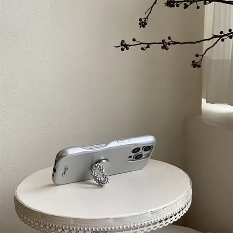 K22893 ビジュービーズリング iPhoneケース
